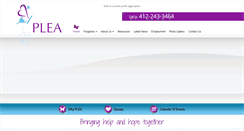 Desktop Screenshot of plea-agency.org